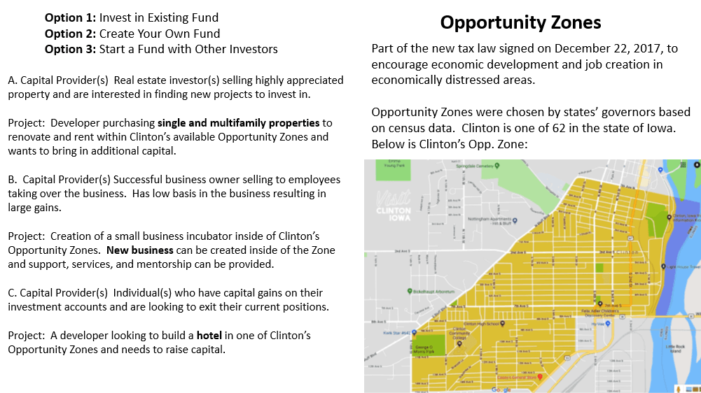 Image of Opportunity Zones Map and Information on Opportunity Zones