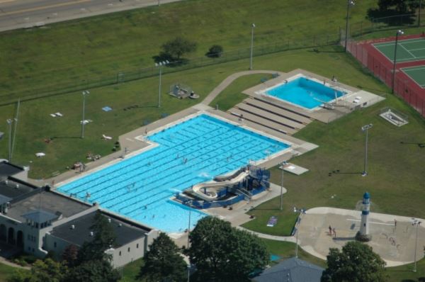 Aerial View of Pool