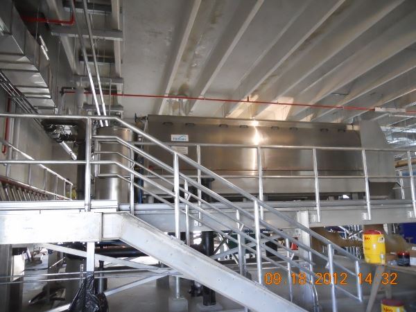 Photograph of Rotary Drum Thickener at Regional Water Reclamation Facility - 2012