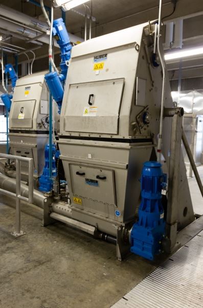 Photograph of Fine Screens at Regional Water Reclamation Facility