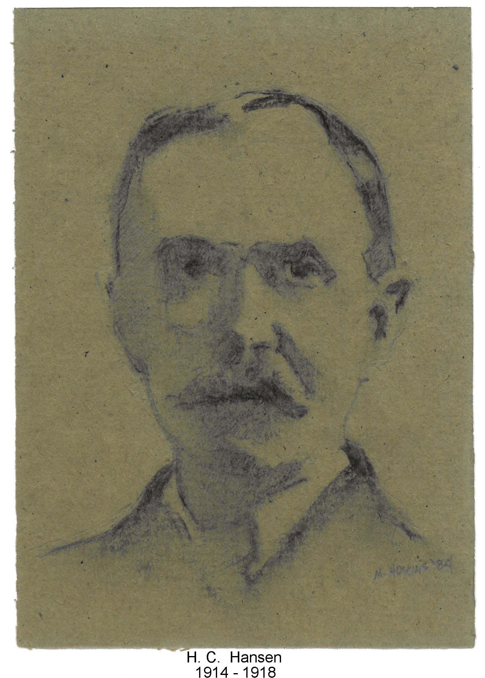 Image of Mayor H.C. Hansen who served 1914-1918