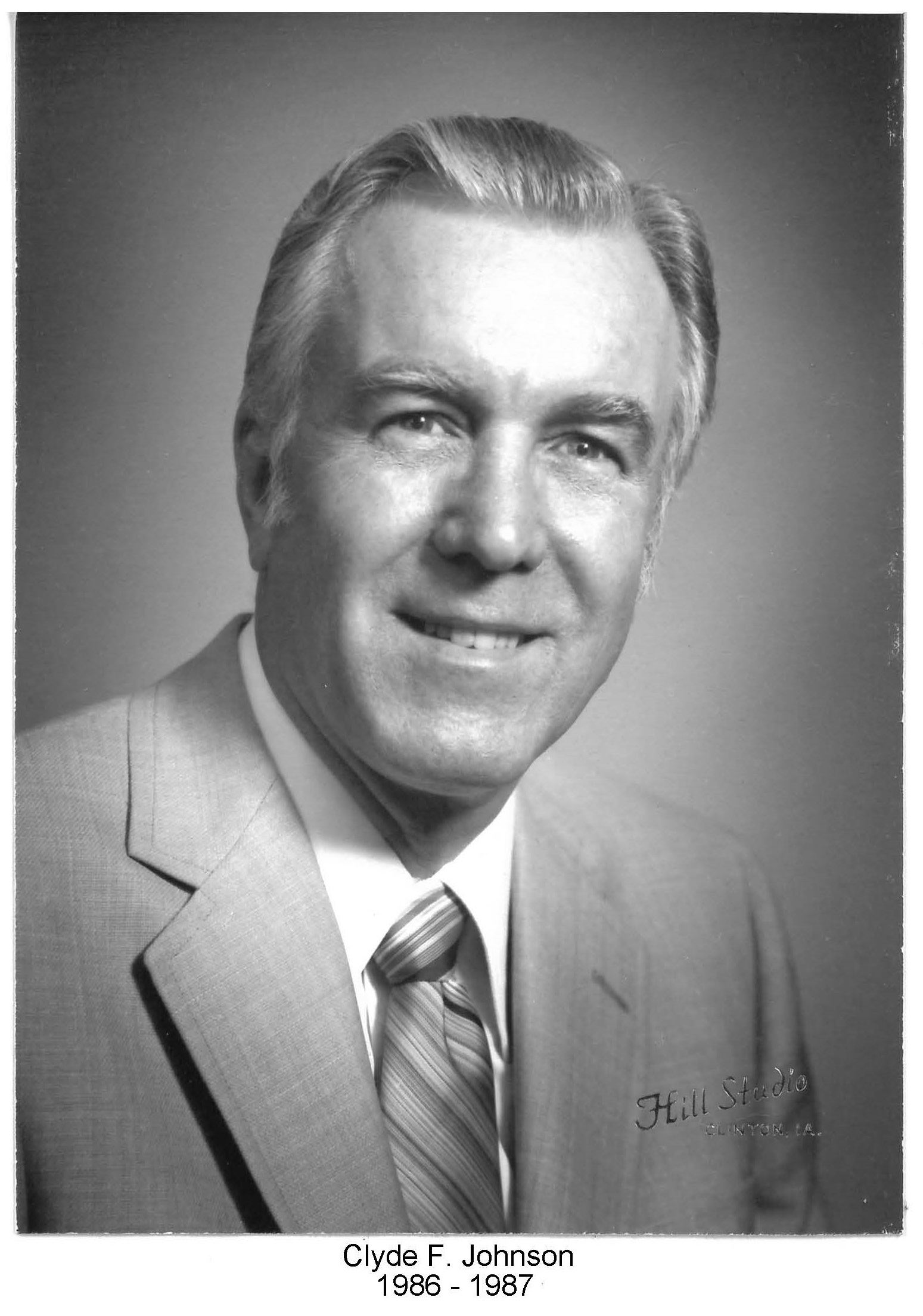 Image of Mayor Charles E. Tillema who served 1984-1985